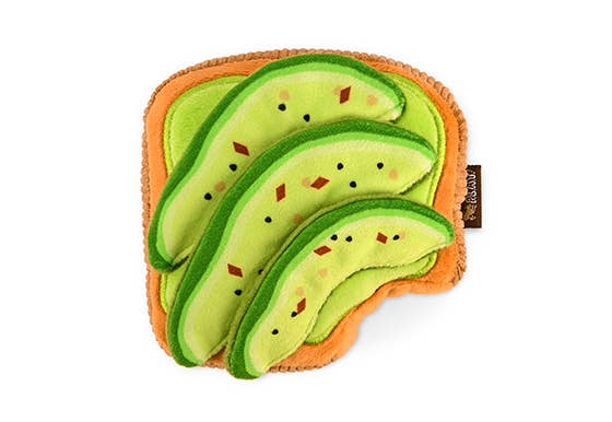 Avocado Toast: Dog Toy