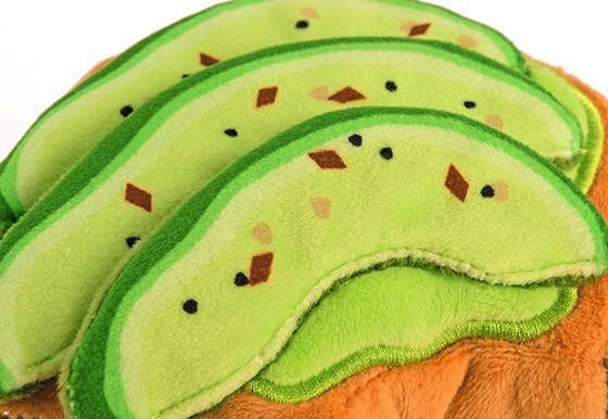 Avocado Toast: Dog Toy
