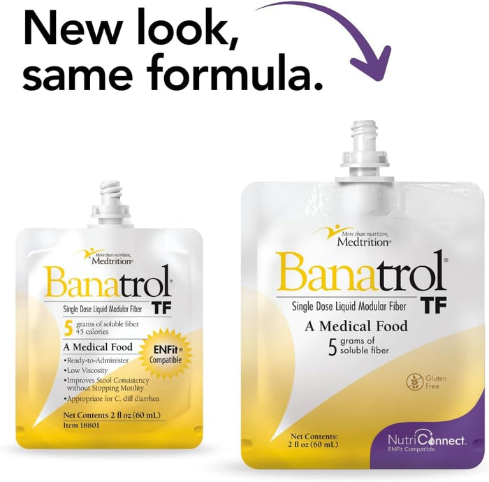 Banatrol TF Tube Feeding Formula, Unflavored, NutriConnect ENFit Compatible, 2 fl oz - 18801-Single - LL Medico