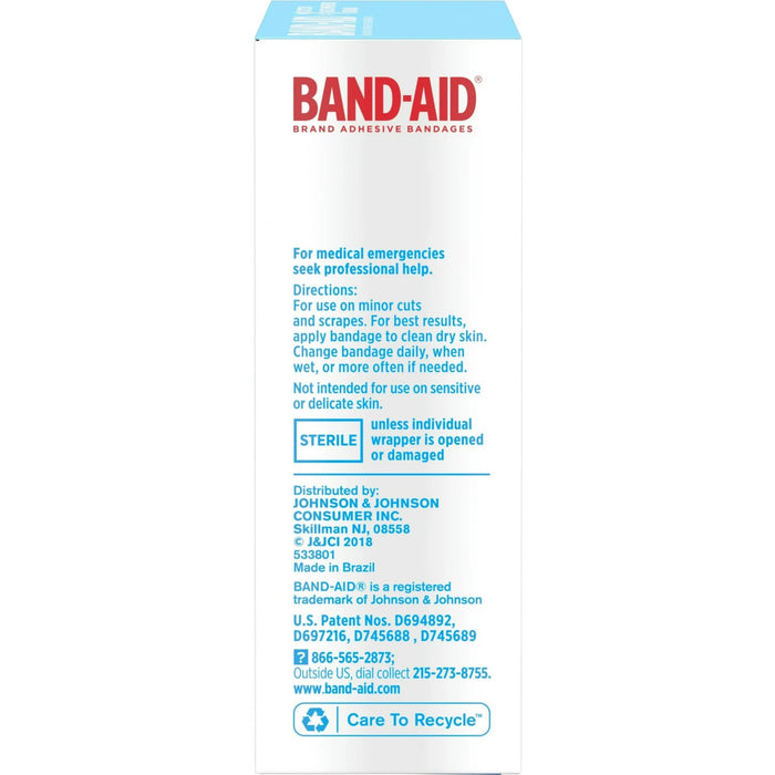 Band-Aid Water Block Tough Strips Adhesive Bandages, 1.75 x 4 Inch