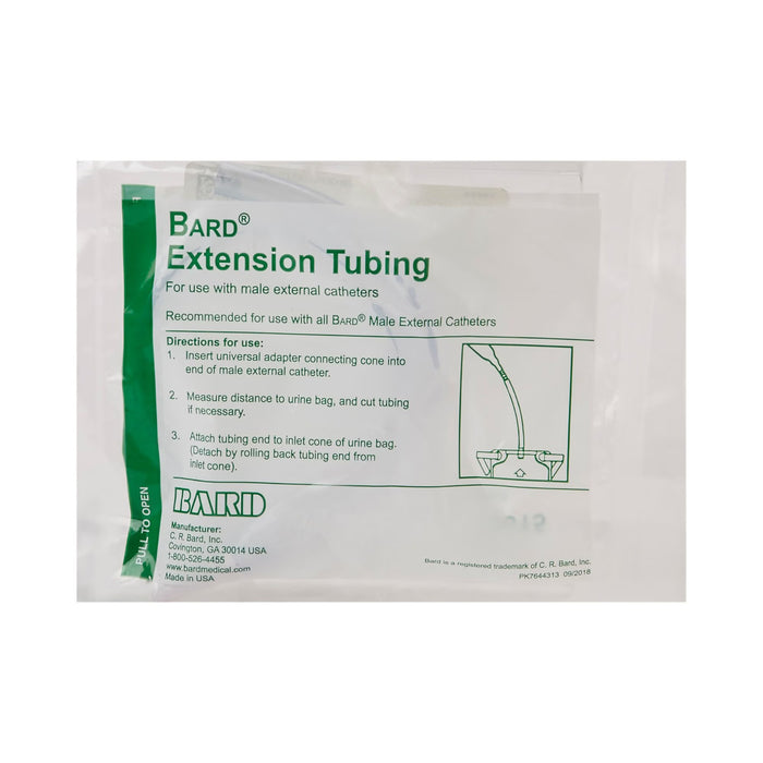 Bard Tube, Leg Bag Extension, Nonsterile