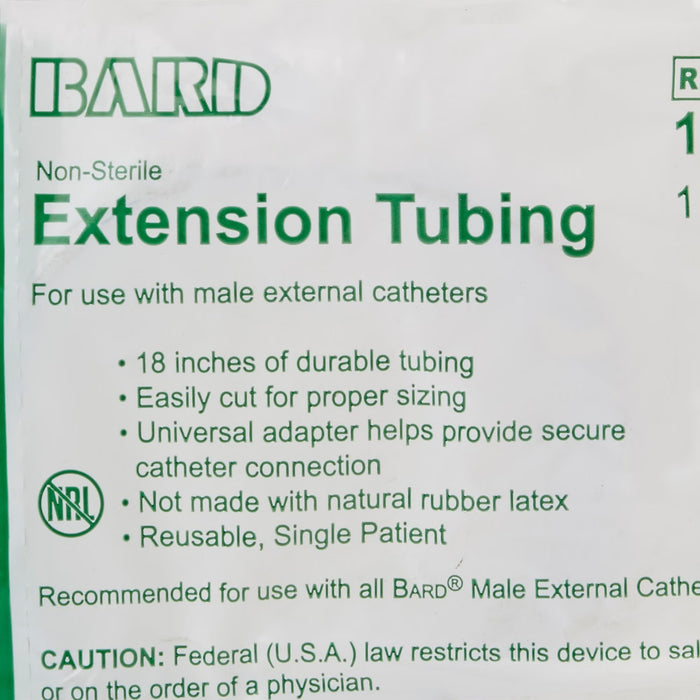 Bard Tube, Leg Bag Extension, Nonsterile