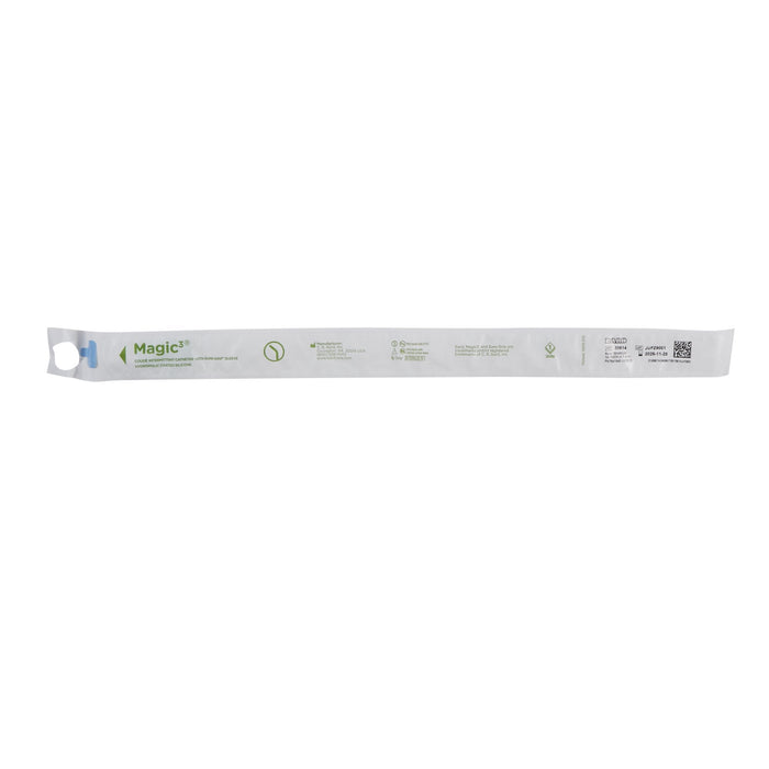 Bard Magic3 Coude Tip Hydrophilic Coated Silicone Intermittent Catheter, Male - 50610-Box - LL Medico