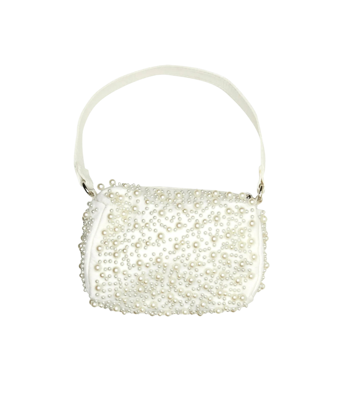 Bari Lynn Bag White Pearl Accessories Bari Lynn White
