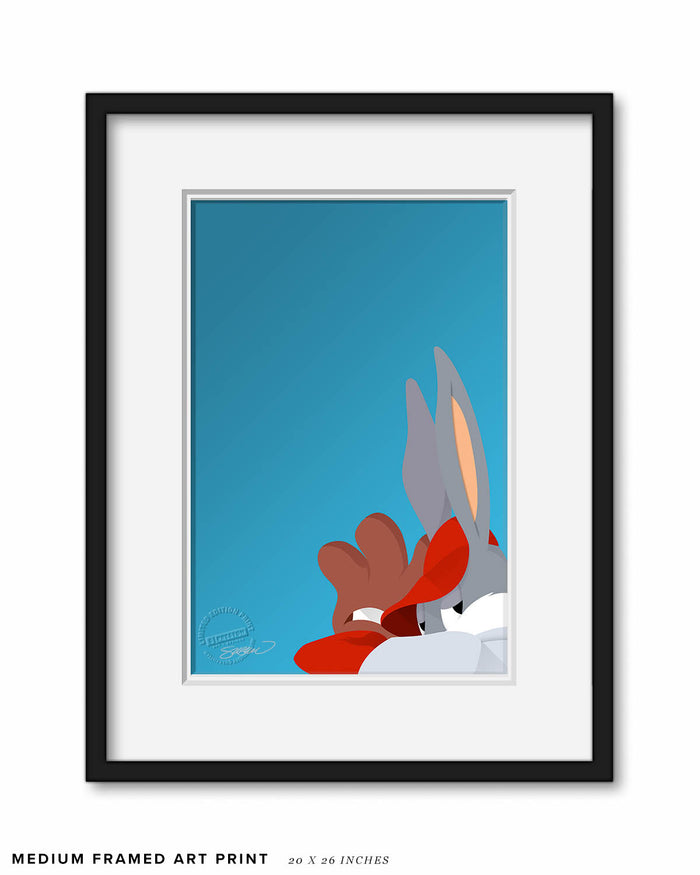 Baseball Bugs - Minimalist Looney Tunes