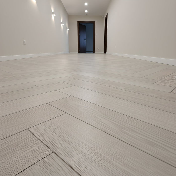 Baum Alpine Oak Herringbone (Laminate Flooring) - Wood Floor Store