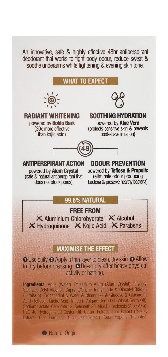 Beesline Whitening Arabian Oud Roll-On Deo, 2x50ml - Makkah Pharmacy