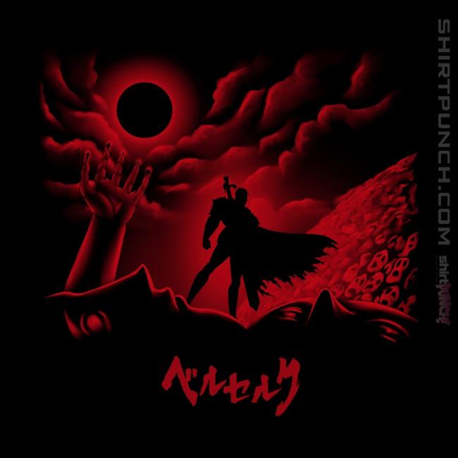Shirts Magnets / 3"x3" / Black Berserk Eclipse