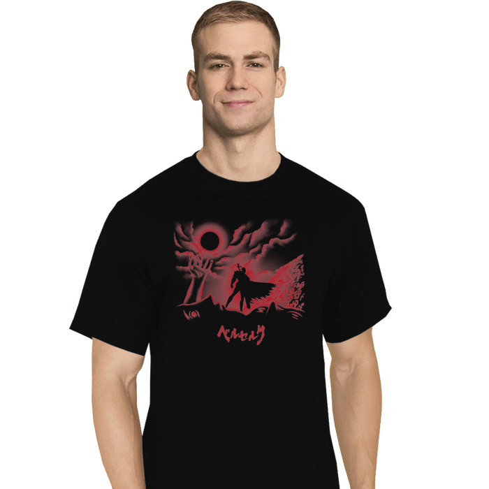 Shirts T-Shirts, Tall / Large / Black Berserk Eclipse