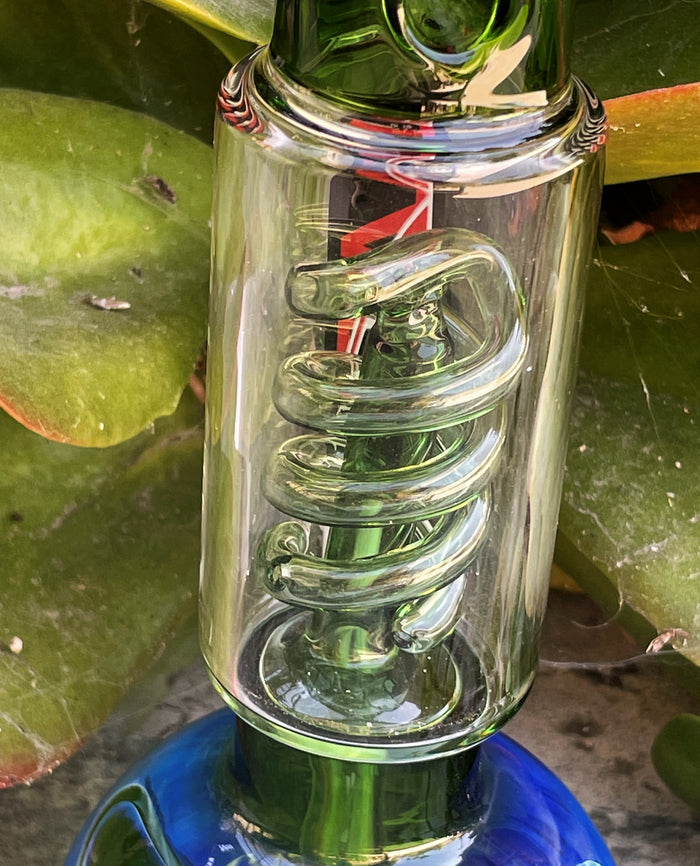 Best 11.5" Thick Glass Bong Ice Catcher 14mm Male Thick Glass Diamond Bowl