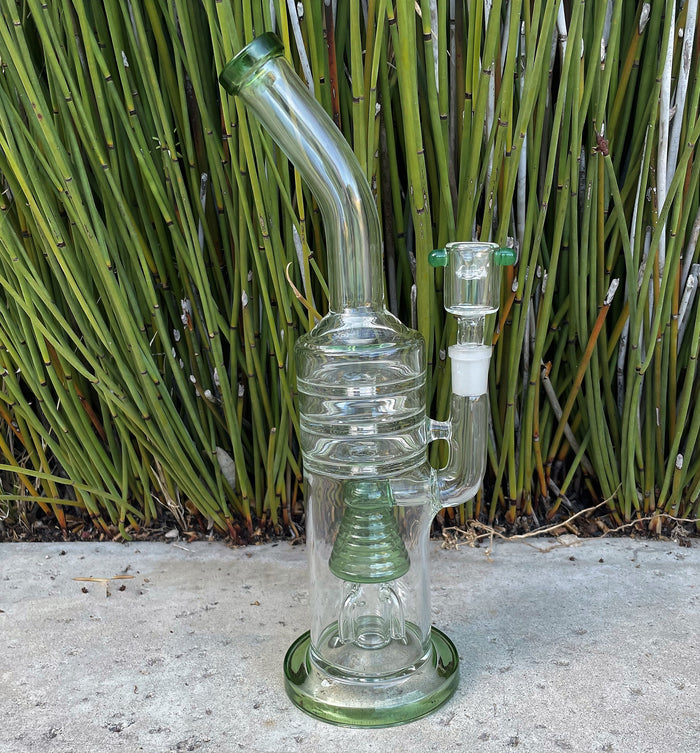 Best Thick Glass 12" Water Rig Tree Arm Perc