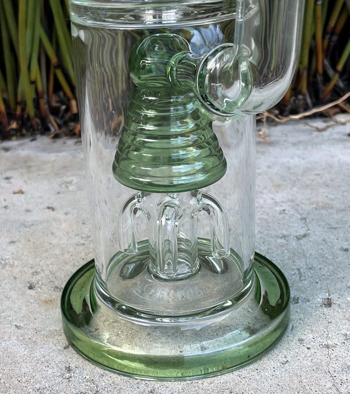 Best Thick Glass 12" Water Rig Tree Arm Perc