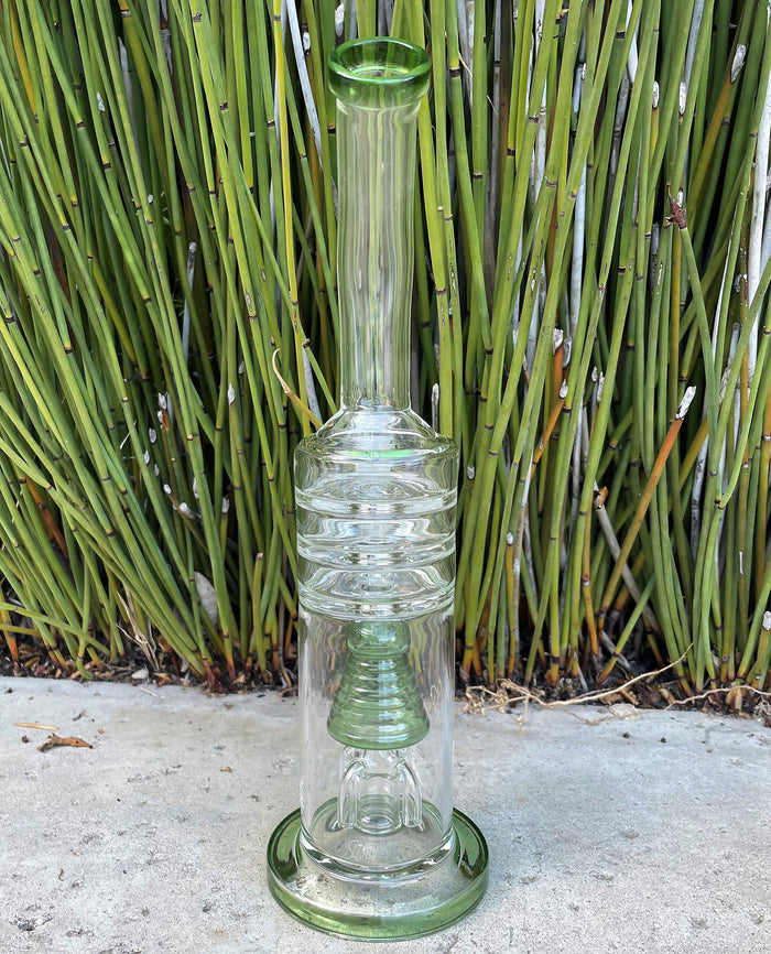 Best Thick Glass 12" Water Rig Tree Arm Perc