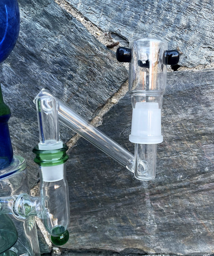 Best Thick Glass 16.5" Rig Shower Perc Adapter Connector 18mm Bowl