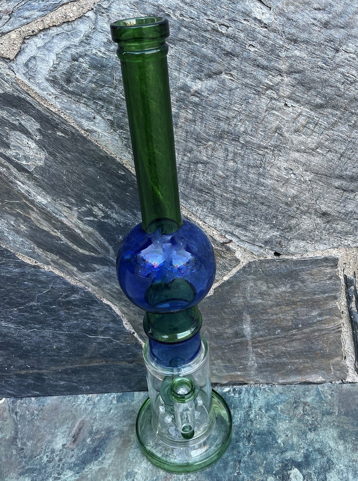 Best Thick Glass 16.5" Rig Shower Perc Adapter Connector 18mm Bowl