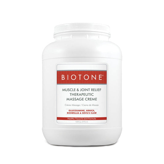Biotone Muscle & Joint Relief Therapeutic Massage Creme, 128 fl oz