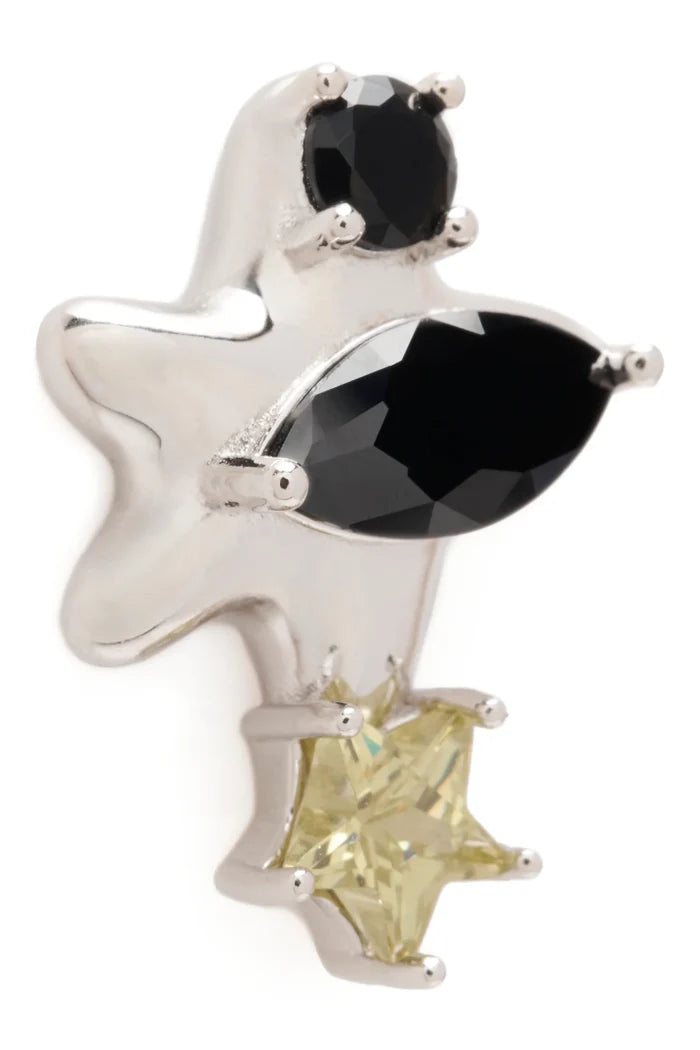 Black Diamond Olive Constellation Studs
