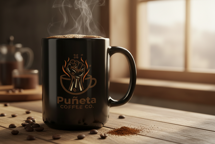 Black Glossy Mug