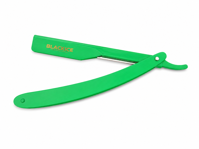 Black Ice Professional Side Out Razor Holder - Green