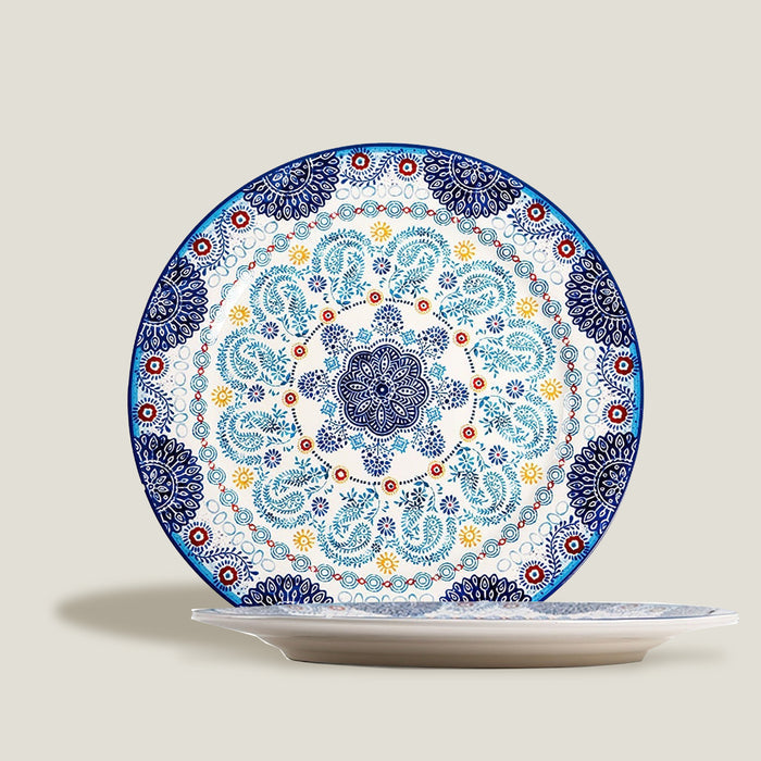 Blue Oaxaca Dinner Plates