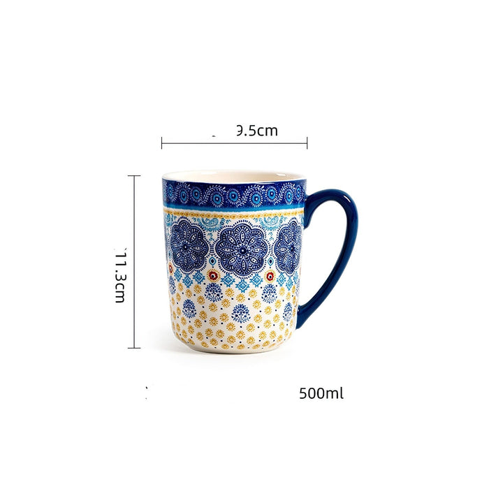 Blue Oaxaca Mug