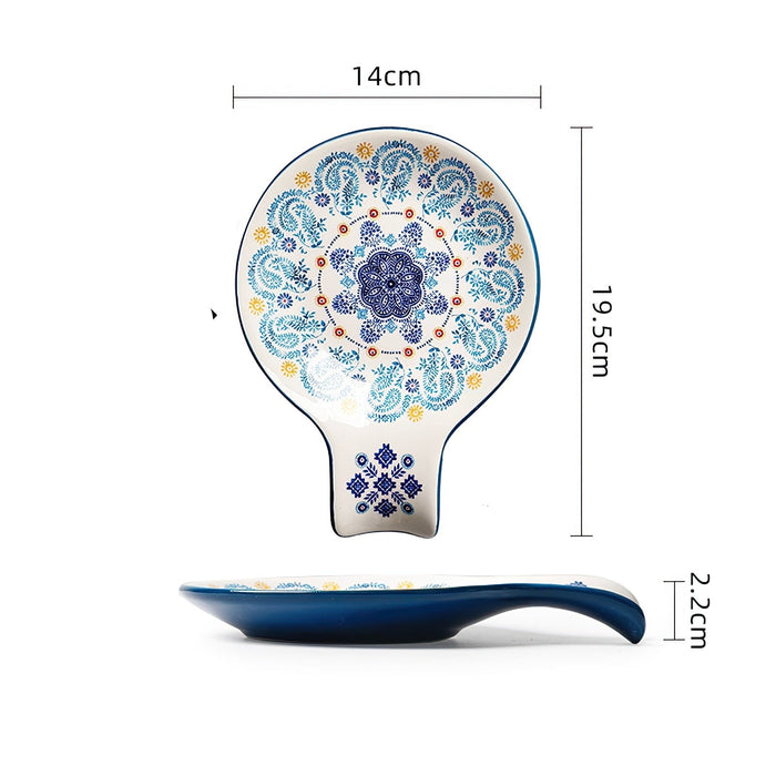 Blue Oaxaca Snack Dish