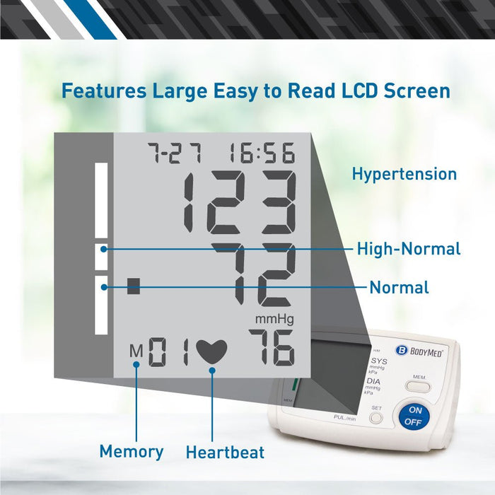 BodyMed Digital Blood Pressure Monitor - ZZABP01 - LL Medico