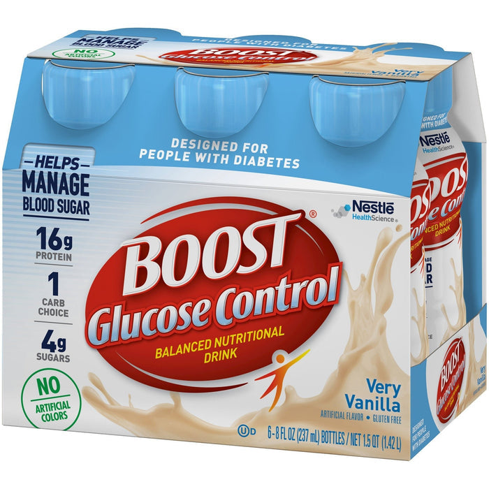 Boost Glucose Control Nutritional Drink, Very Vanilla, 8 oz - 00041679157800-Single - LL Medico