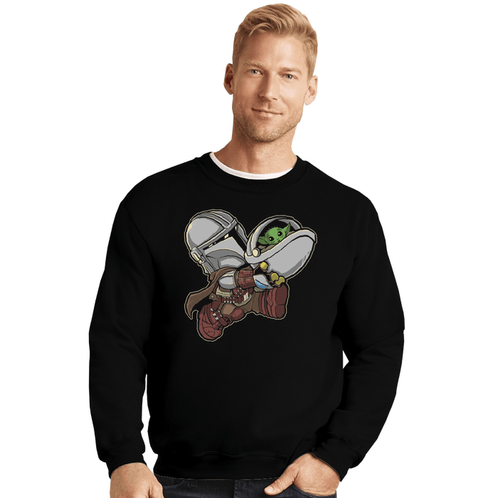 Crewneck Sweater, Unisex / Small / Black