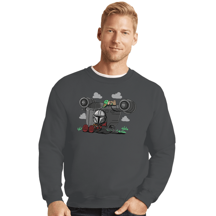Crewneck Sweater, Unisex / Small / Charcoal