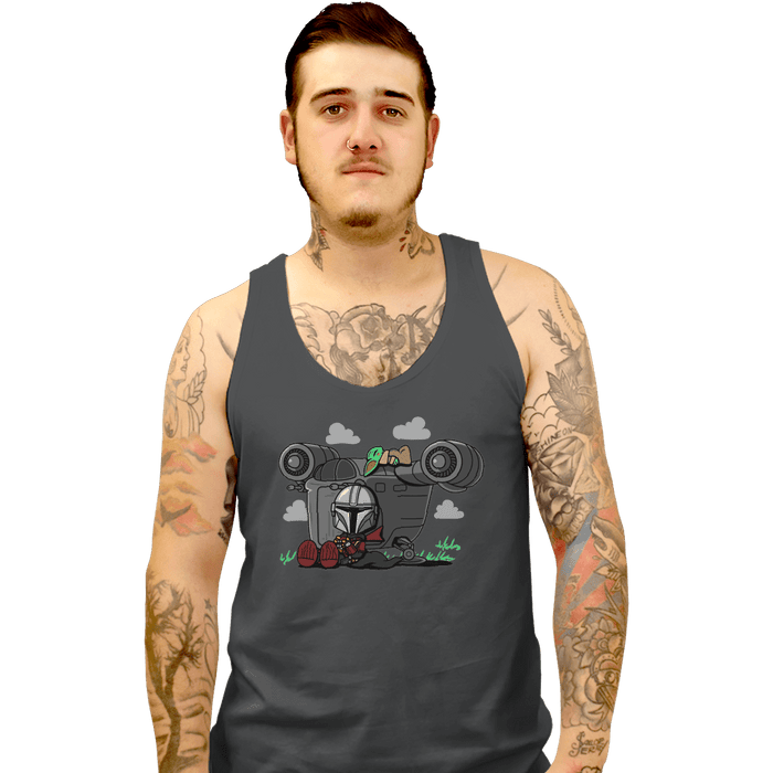 Tank Top, Unisex / Small / Charcoal
