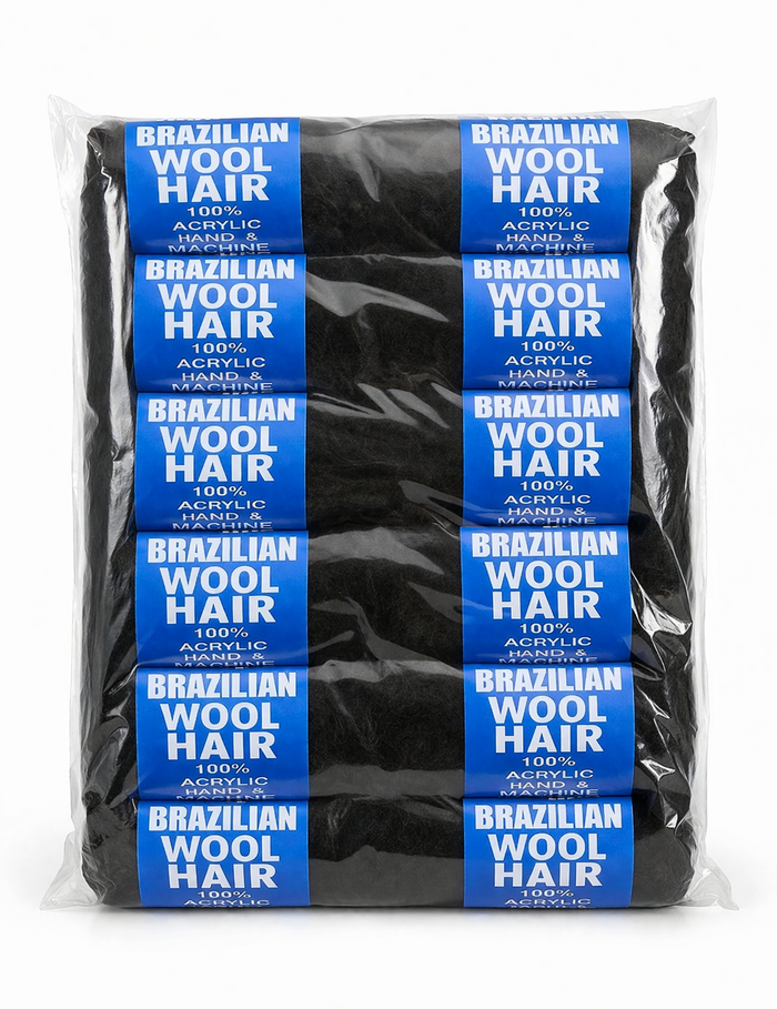 Brazilian wool Hair 12 in 1