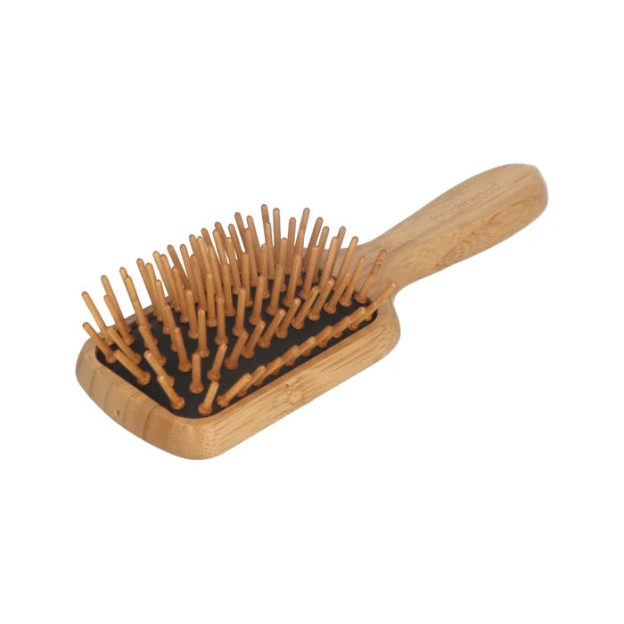 Brightwood Bamboo Paddle Hair Brush - Travel & Kids Size