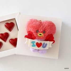 BT21 - ILOVEU MININI PLUSH KEYRING - COKODIVE