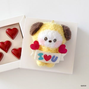 BT21 - ILOVEU MININI PLUSH KEYRING - COKODIVE