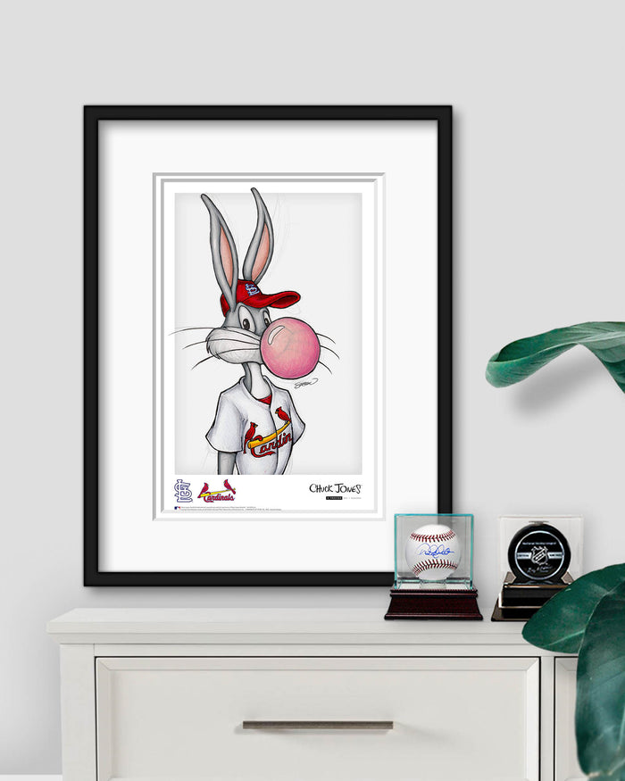 Bubblegum Bugs x MLB Cardinals Limited Edition Art Print