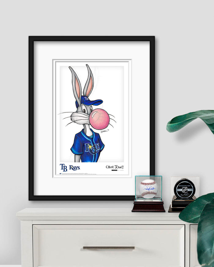 Bubblegum Bugs x MLB Rays Limited Edition Art Print