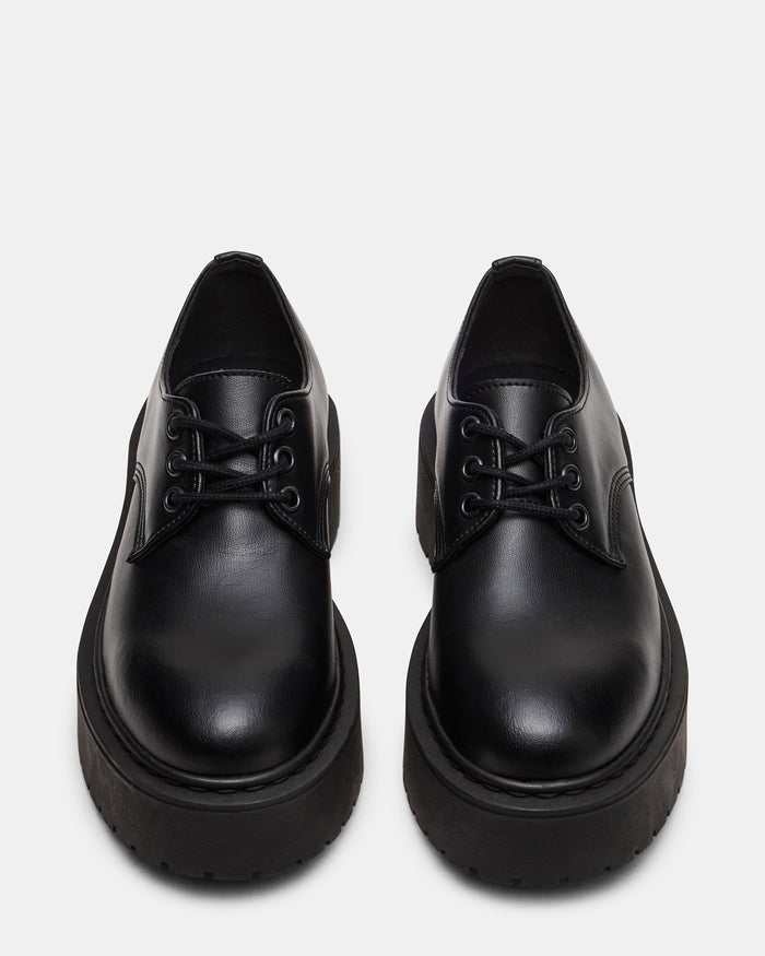 BURNEY BLACK LEATHER
