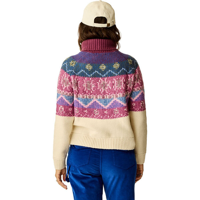 CARVE NEVE FAIRISLE WOMANS TURTLENECK SWEATER