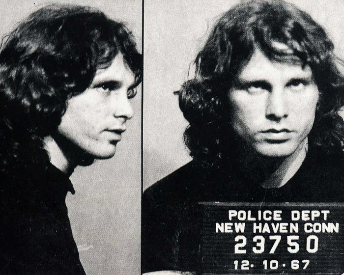 Jim morrison the doors 8x10 Mugshot
