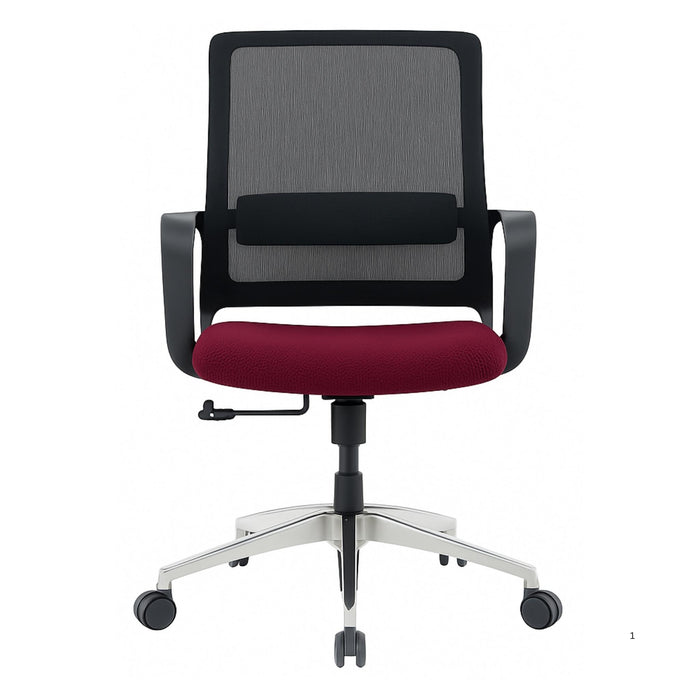 CH-385B – Swivel Mesh Chair, Chrome Base - Image 3 - Office R Us