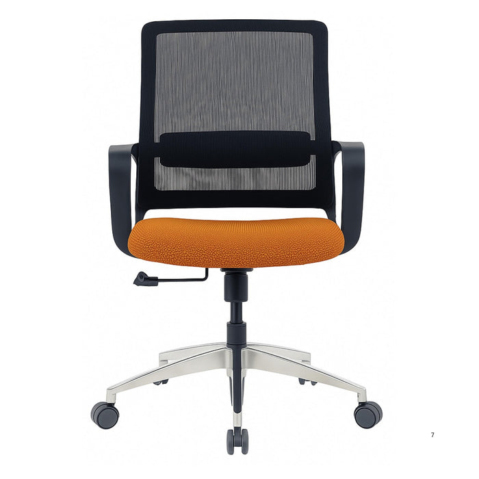 CH-385B – Swivel Mesh Chair, Chrome Base - Image 7 - Office R Us