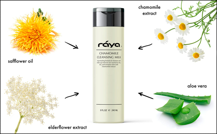 CHAMOMILE CLEANSING MILK (152) RAYA SPA - rayaspa