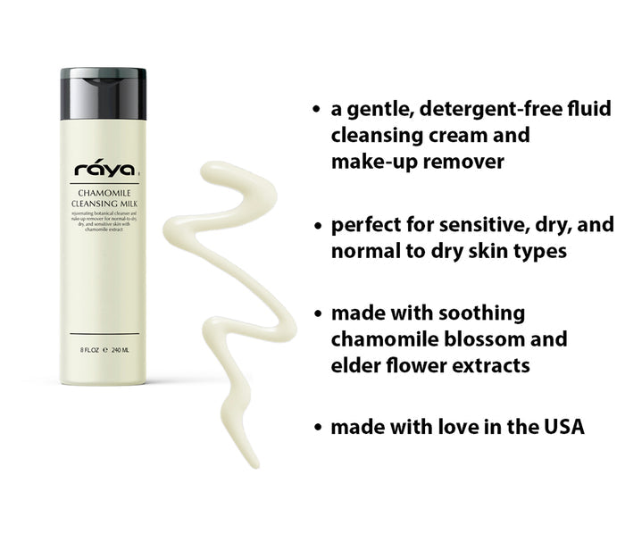 CHAMOMILE CLEANSING MILK (152) RAYA SPA - rayaspa