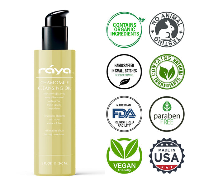 CHAMOMILE CLEANSING OIL (154) RAYA SPA - rayaspa