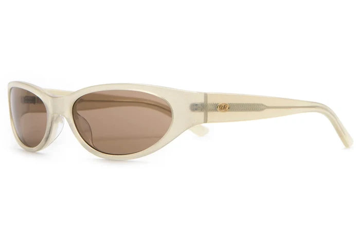 Champagne Glitter Bio Mini Funk Sunglasses