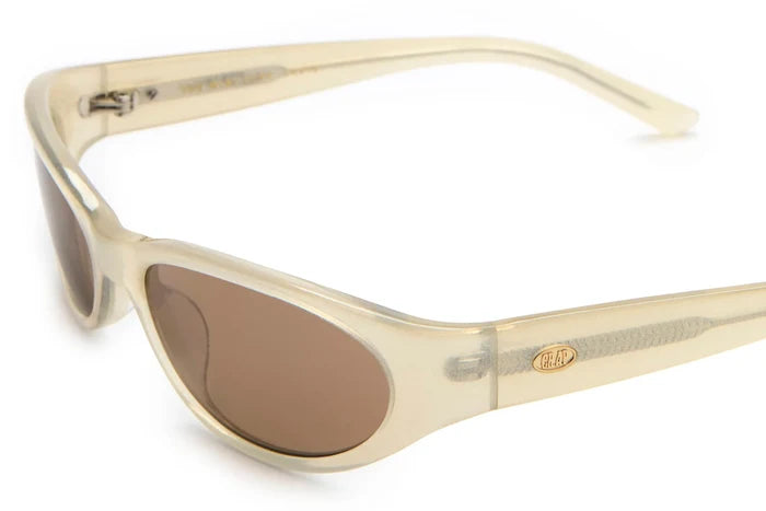 Champagne Glitter Bio Mini Funk Sunglasses