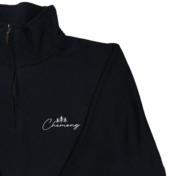 CHEMONG LAKE EMB SIG 1/4 ZIP