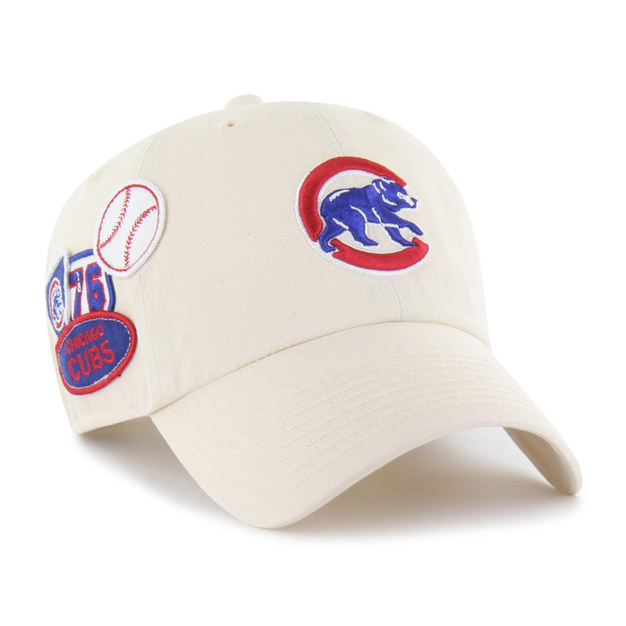 CHICAGO CUBS BADGES '47 CLEAN UP