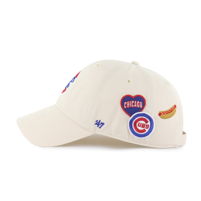 CHICAGO CUBS BADGES '47 CLEAN UP